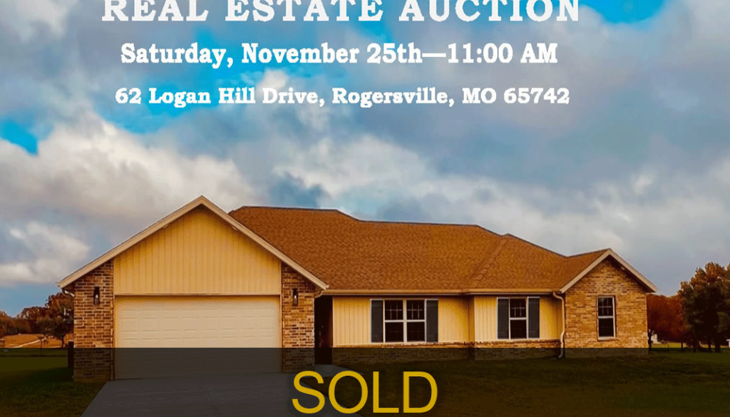 Logan Hill Home for Sale Sold at Auction