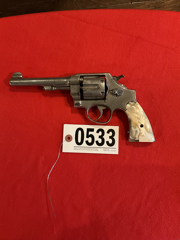 Vintage Revolver w/Mother of Pearl Handle