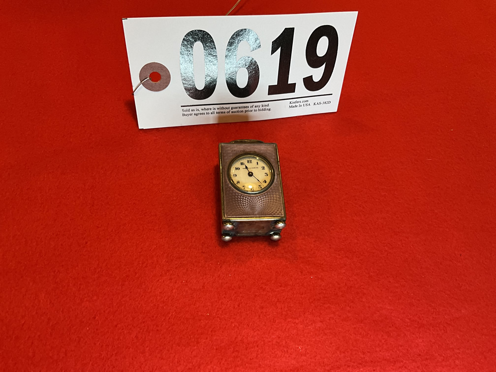 Vintage Clock Pin