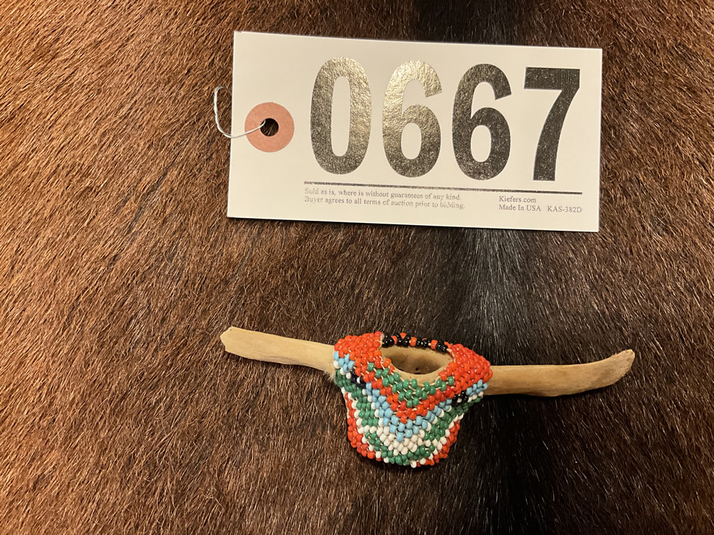 Beaded Western Pin