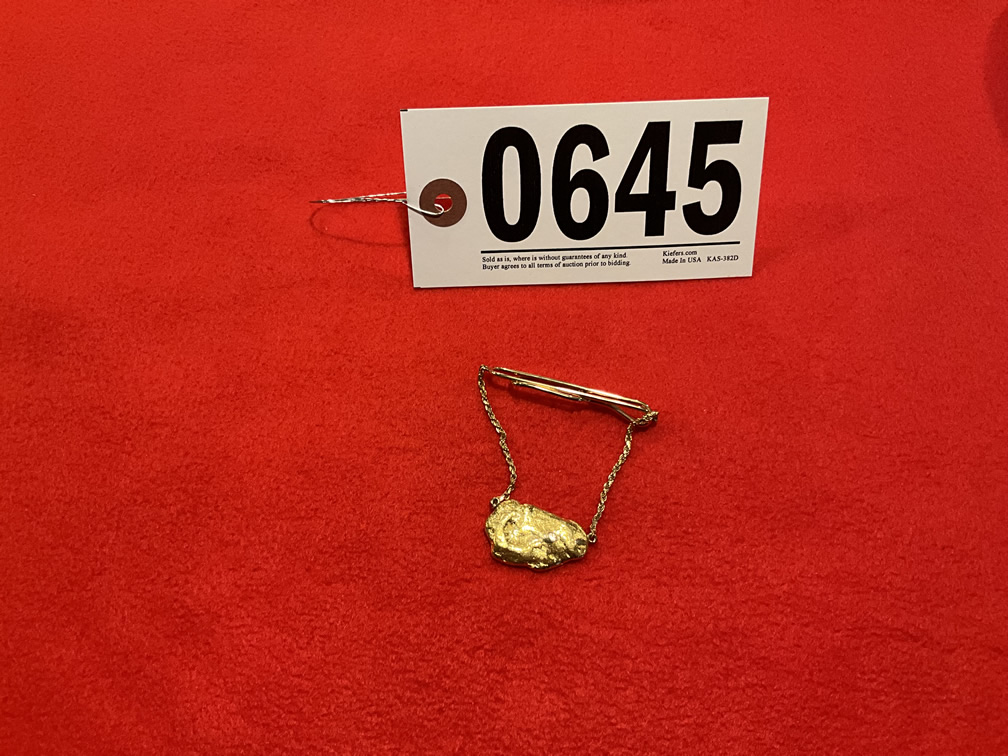Gold Nugget Pin