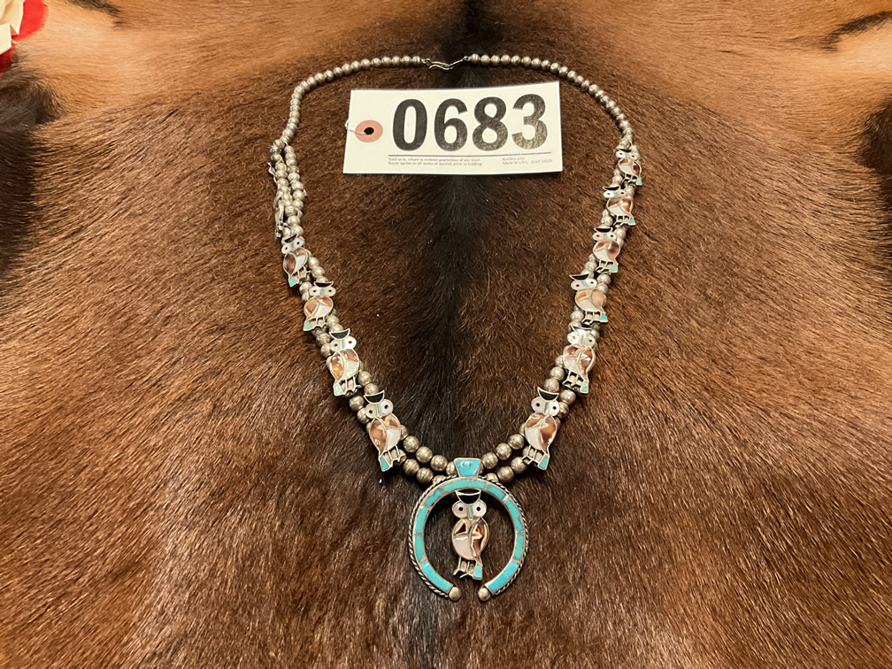 Owl Beaded Necklace