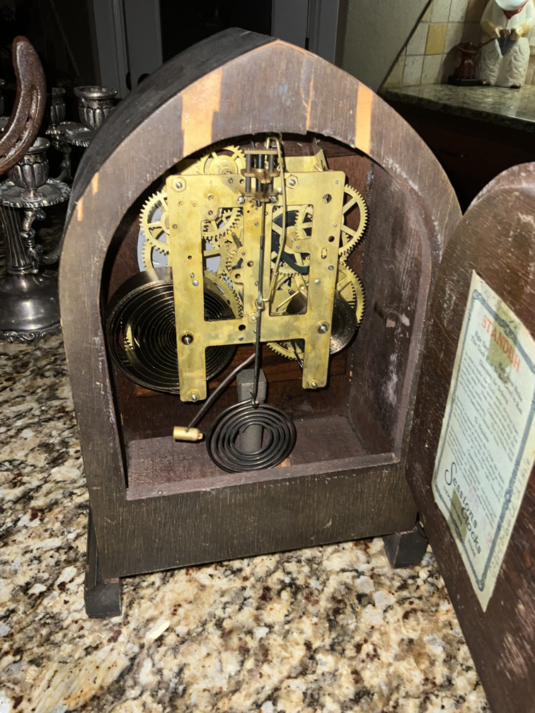 Vintage Wooden Clock