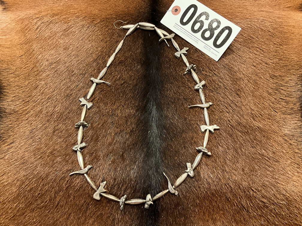 Unique Silver Necklace