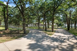 Exterior of The Retreat at Rock Creek ranch for sale at auction near Norman Oklahoma